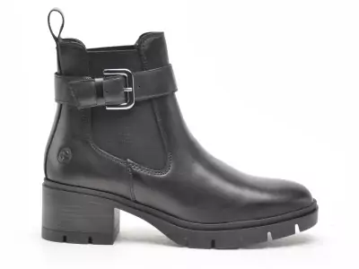 25447 43 Noir Boots et Bottines à Talons Femme