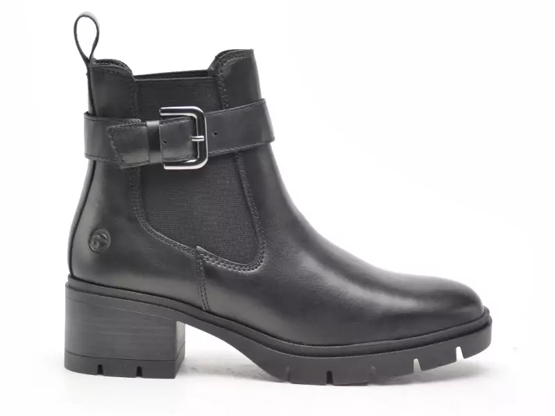 Tamaris 25447 43 Noir Boots et Bottines à Talons Femme