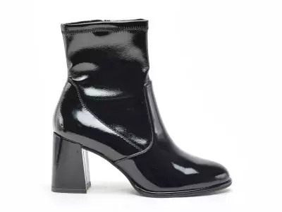 25357 41 Noir Boots et Bottines à Talons Femme