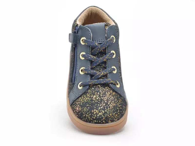 Kickers KICK WELLY Bleu Boots et Bottes Fille