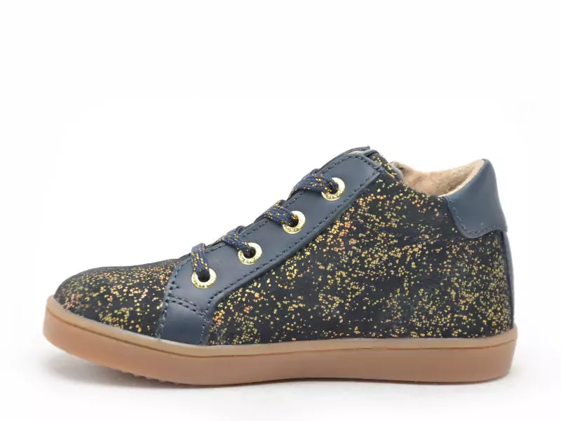 Kickers KICK WELLY Bleu Boots et Bottes Fille