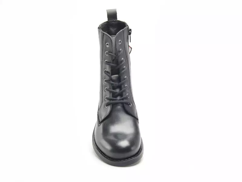  3508 NORMA Noir Boots et Bottines Plates Femme