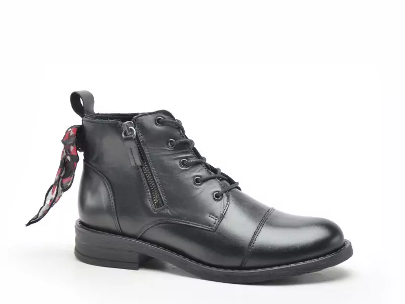  2502 BELEM Noir Boots et Bottines Plates Femme