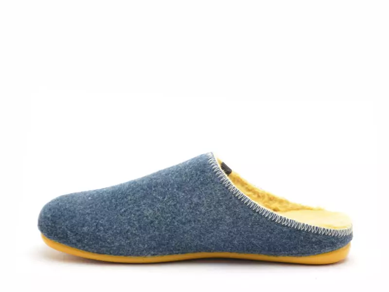 La Maison De L Espadrille Chaussons 6735 8 Bleu Chaussons Homme