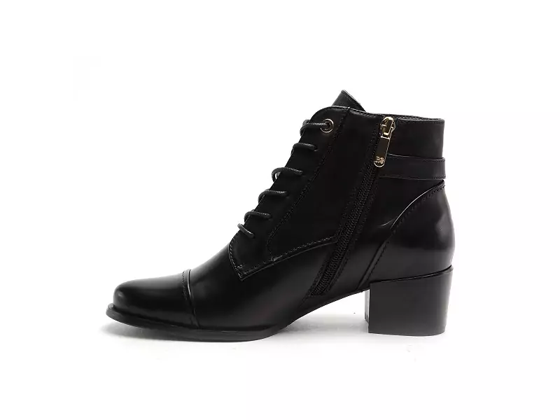 Regarde Le Ciel JOLENE 04 Noir Boots et Bottines à Talons Femme