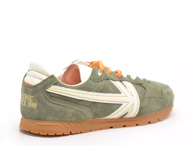 Kaotiko SEATTLE MEN Kaki Baskets Basses Homme