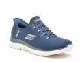 Skechers 150128 SUMMIT Bleu Baskets Basses Femme