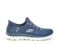 Skechers 150128 SUMMIT Bleu Baskets Basses Femme