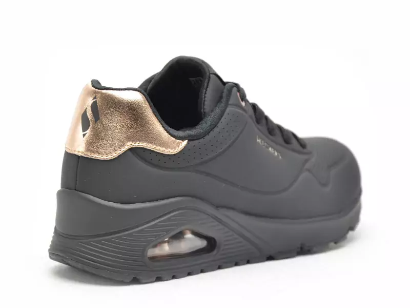 Skechers 177094 UNO Noir Baskets Basses Femme