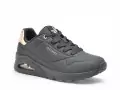 Skechers 177094 UNO Noir Baskets Basses Femme