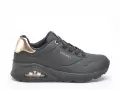 Skechers 177094 UNO Noir Baskets Basses Femme