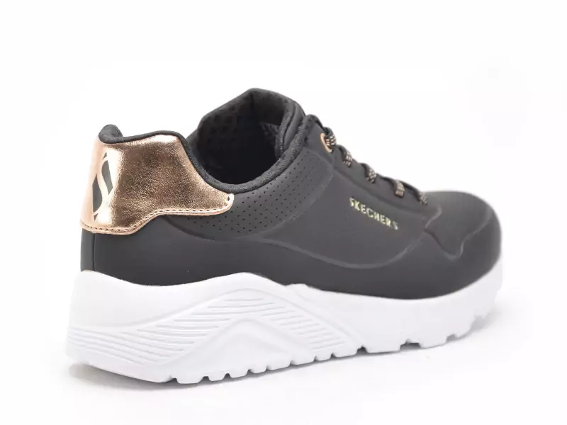 Skechers 310384L UNO LITE Noir Baskets Basses Fille