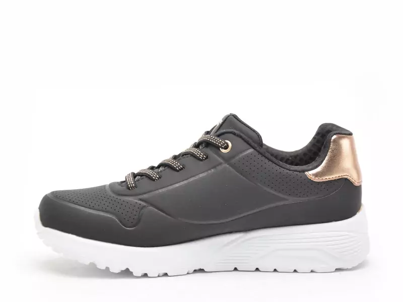 Skechers 310384L UNO LITE Noir Baskets Basses Fille