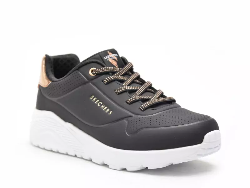 Skechers 310384L UNO LITE Noir Baskets Basses Fille