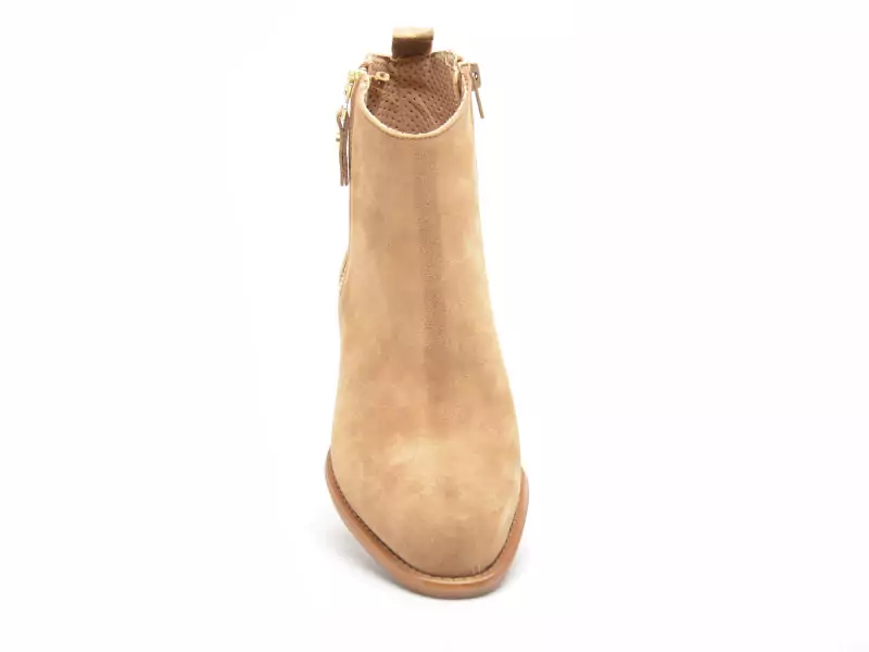 Alpe 5424 Beige Boots et Bottines à Talons Femme