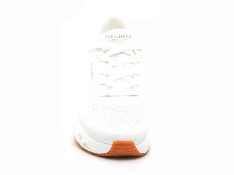 Skechers 190113 UNO Blanc Baskets Basses Femme