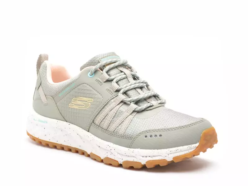 Skechers 180061 ESCAPE Vert Baskets Basses Femme