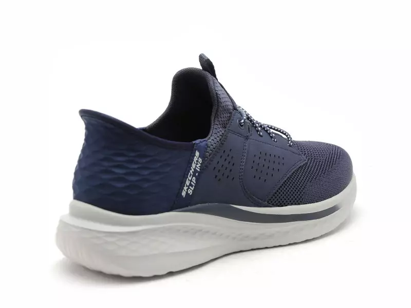 Skechers 210889 SLADE Bleu Baskets Basses Homme
