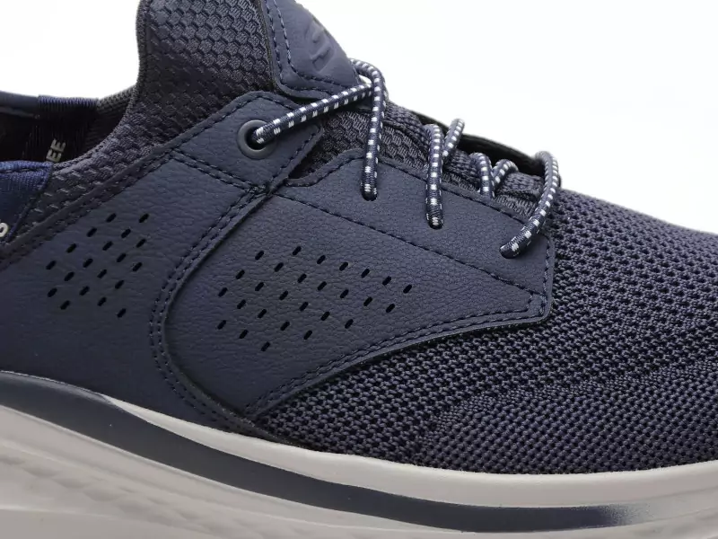 Skechers 210889 SLADE Bleu Baskets Basses Homme