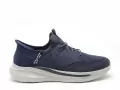 Skechers 210889 SLADE Bleu Baskets Basses Homme