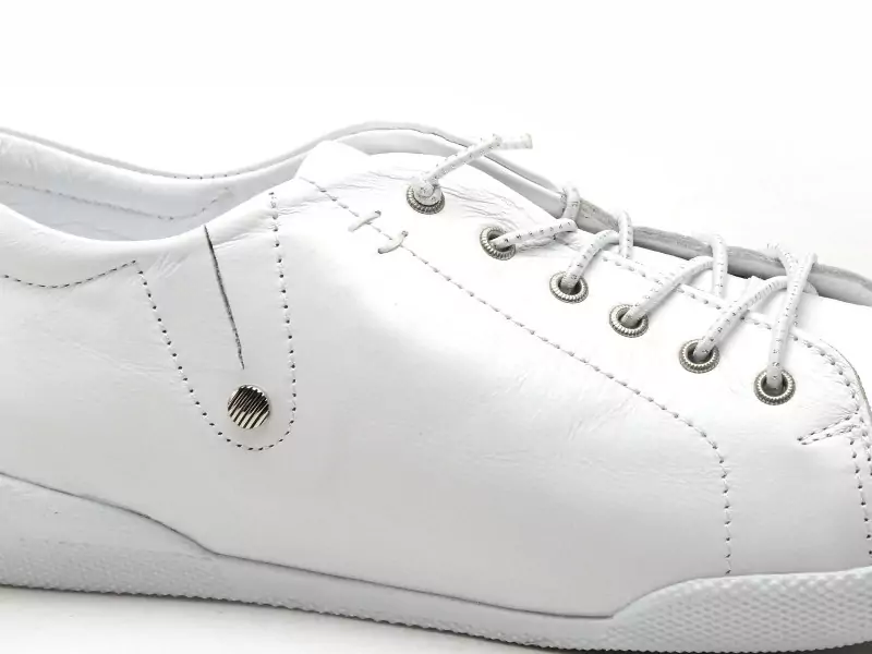 Andrea Conti 0345724 Blanc Baskets Basses Femme