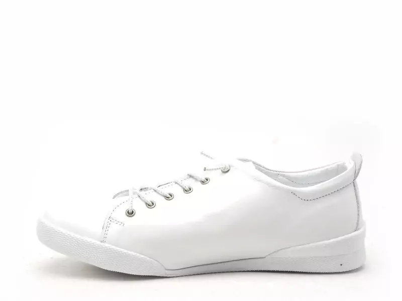 Andrea Conti 0345724 Blanc Baskets Basses Femme