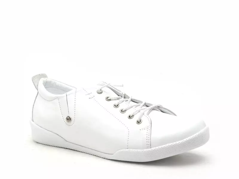 Andrea Conti 0345724 Blanc Baskets Basses Femme