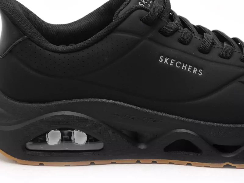 Skechers 183420 UNO Noir Baskets Basses Homme