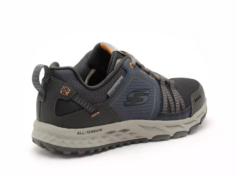 Skechers 51591 ESCAPE Bleu Baskets Basses Homme