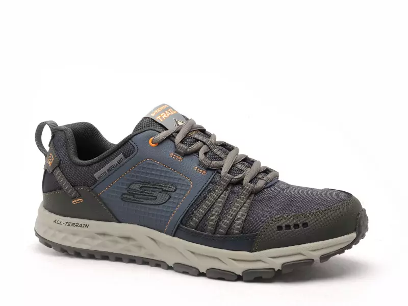 Skechers 51591 ESCAPE Bleu Baskets Basses Homme