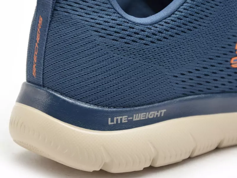 Skechers 232963 SUMMITS Bleu Baskets Basses Homme