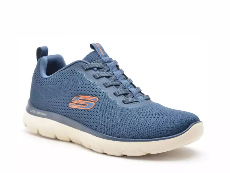Skechers 232963 SUMMITS Bleu Baskets Basses Homme