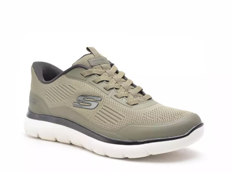 Skechers 233047 SUMMITSLIPINS Kaki Baskets Basses Homme