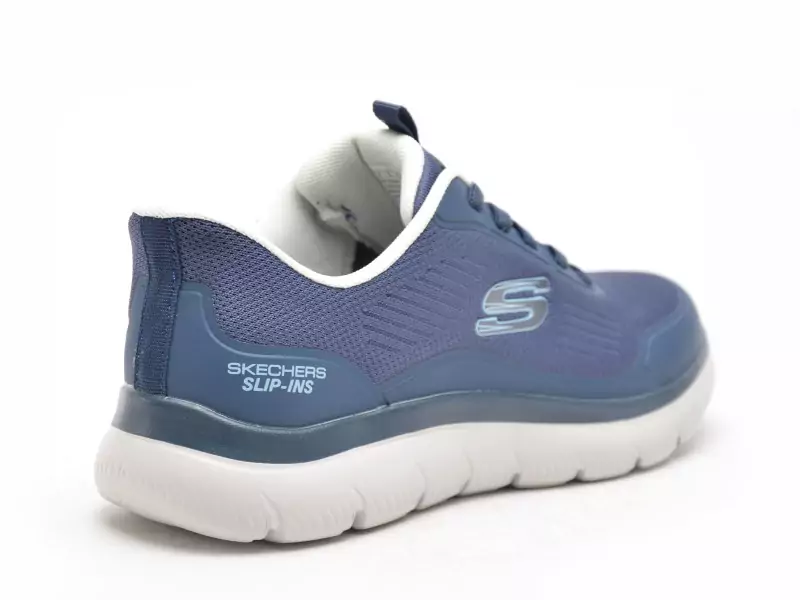 Skechers 233047 SUMMITSLIPINS Bleu Baskets Basses Homme