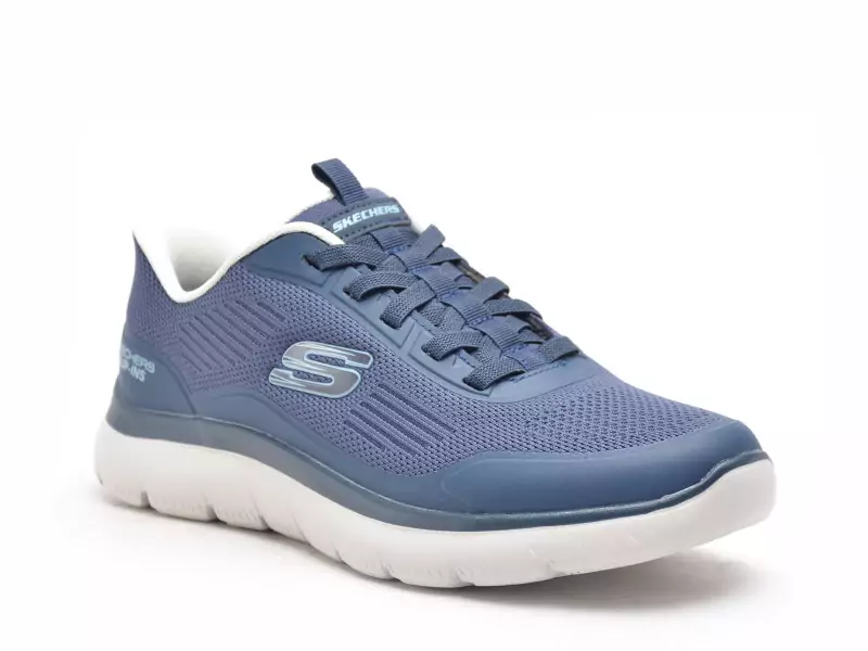 Skechers 233047 SUMMITSLIPINS Bleu Baskets Basses Homme
