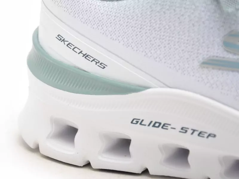 Skechers 233132 GLIDESTEP Blanc Baskets Basses Homme