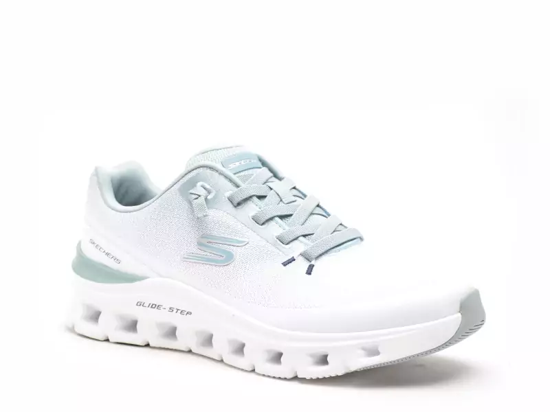 Skechers 233132 GLIDESTEP Blanc Baskets Basses Homme