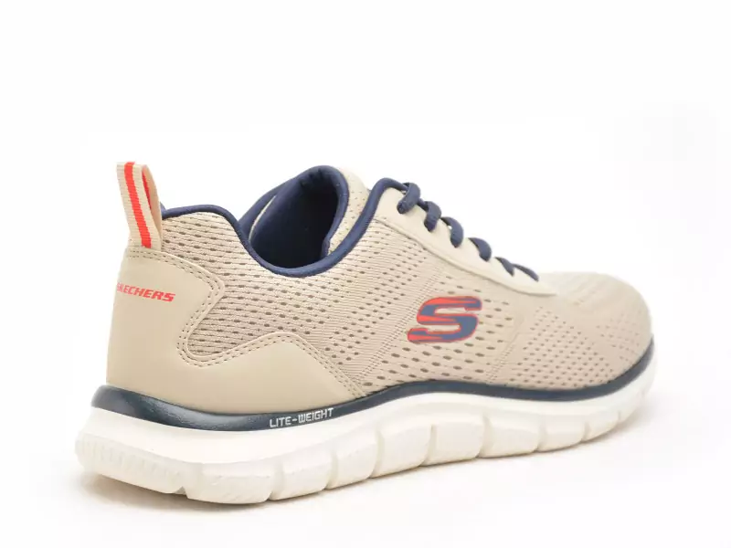 Skechers 232758 TRACK Beige Baskets Basses Homme