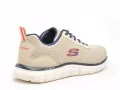 Skechers 232758 TRACK Beige Baskets Basses Homme