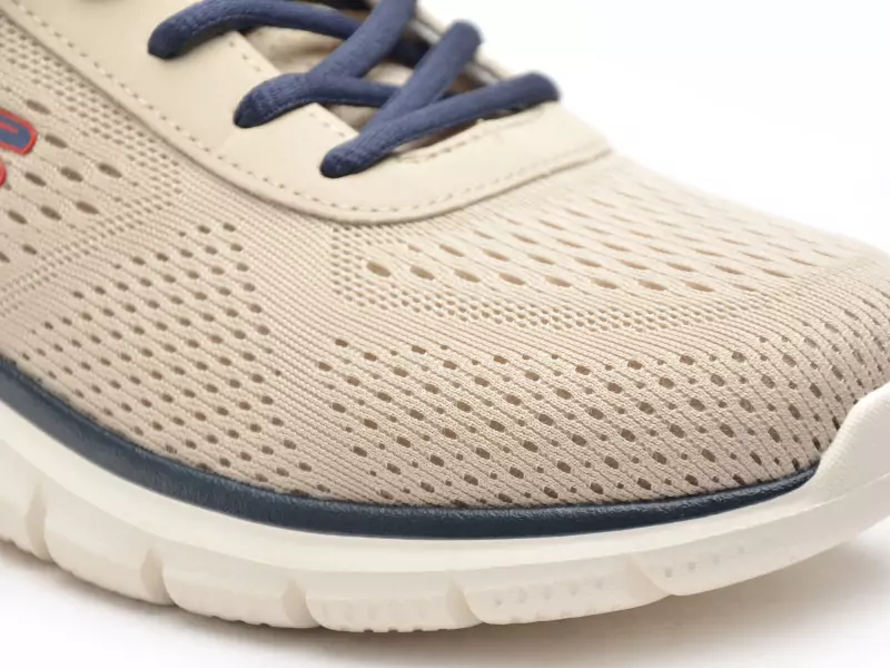 Skechers 232758 TRACK Beige Baskets Basses Homme