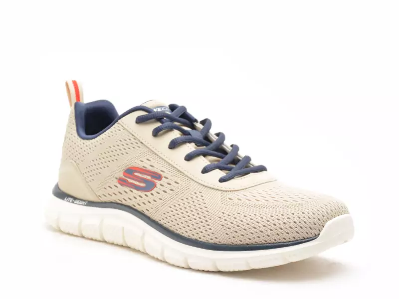 Skechers 232758 TRACK Beige Baskets Basses Homme