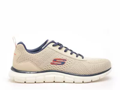 232758 TRACK Beige Baskets Basses Homme