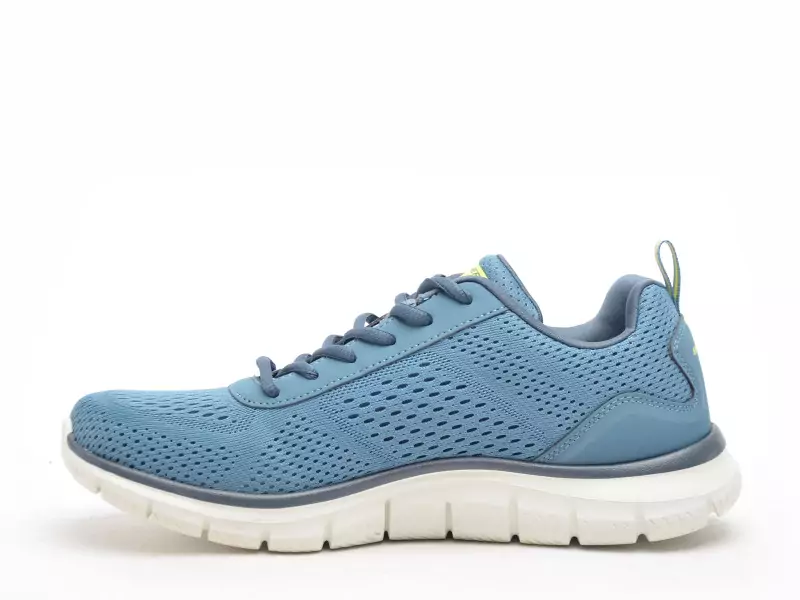 Skechers 232758 TRACK Bleu Baskets Basses Homme