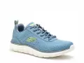 Skechers 232758 TRACK Bleu Baskets Basses Homme