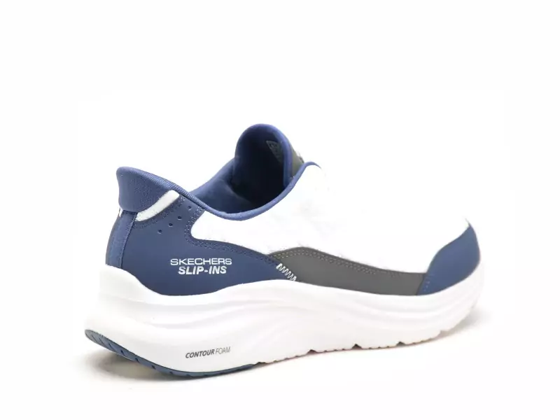 Skechers 232619 COSYFIT Blanc Baskets Basses Homme