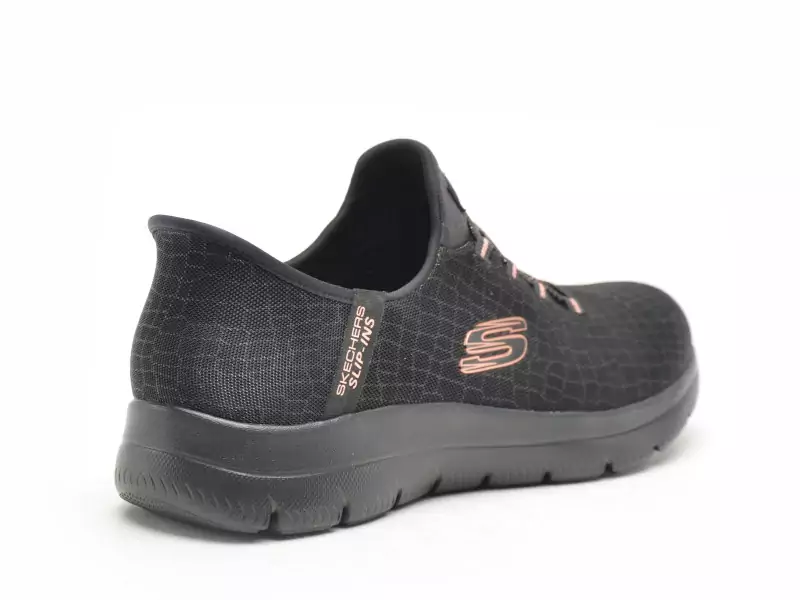 Skechers 150128 SUMMIT Noir Baskets Basses Femme