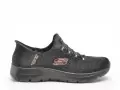 Skechers 150128 SUMMIT Noir Baskets Basses Femme