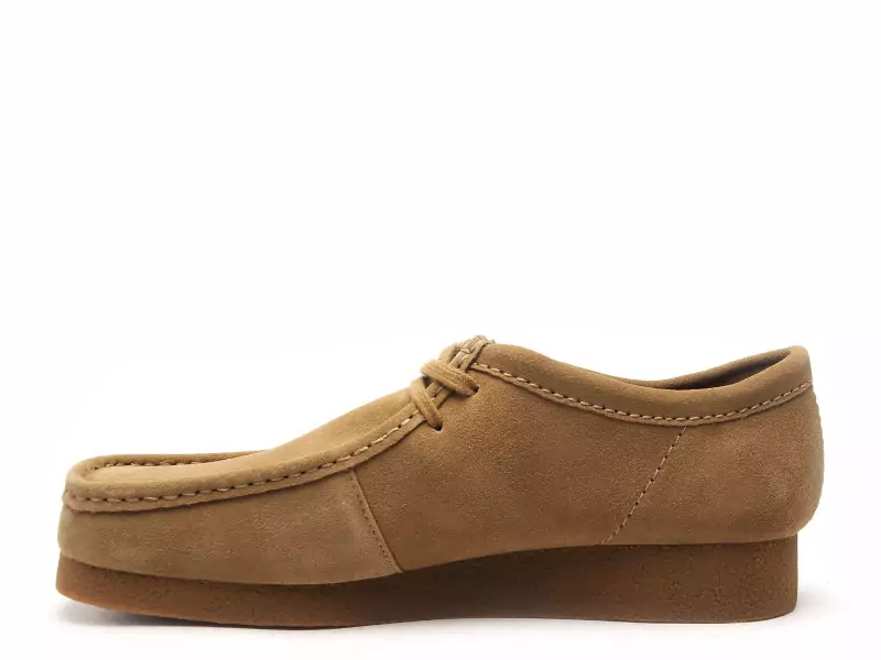 Clarks WALLABEE Beige Mocassins Homme