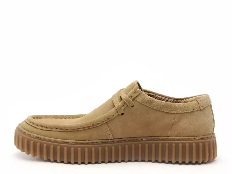 Clarks TORHILL LO Beige Mocassins Homme