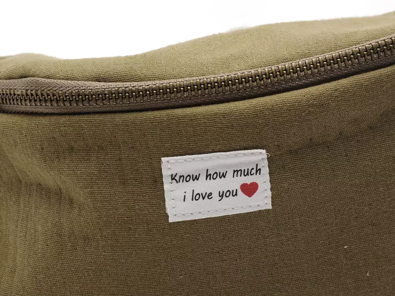 Pieces SAC PCJOLINE QUOTE BUMBAG FC Kaki Accessoires Femme